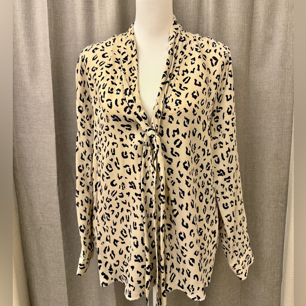 Zara Leopard Print Women’s Blouse